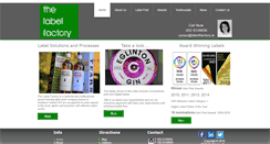 Desktop Screenshot of labelfactory.ie
