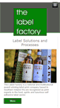 Mobile Screenshot of labelfactory.ie